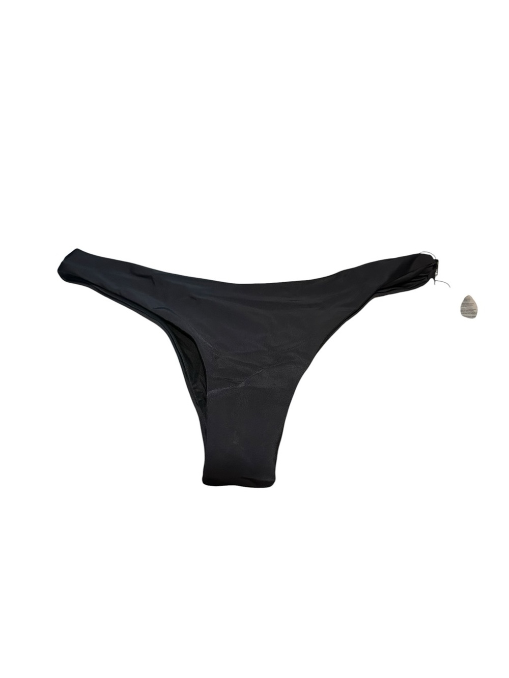 RELLECIGA Black Women's Bikini Bottom - Minimal Cheeky Cut